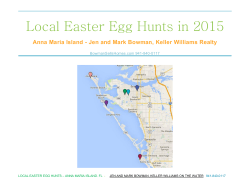 Easter Egg Hunts Anna Maria Island, Bradenton, Longboat Key