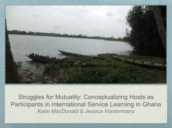 Conceptualizing Hosts as Participants in International Service