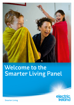 Welcome to the Smarter Living Panel
