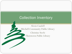 Collection Inventory - Evergreen Indiana
