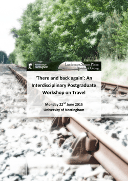`There and back again`: An Interdisciplinary