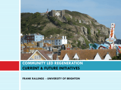 Frank`s slides - University of Brighton Blog Network