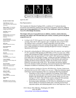 letter addressed to members of Congress