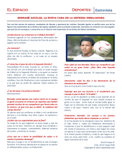 entrevista a BernabÃ© Aguilar PDF