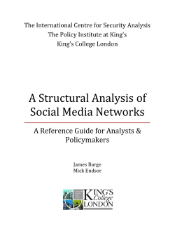 A Structural Analysis of Social Media Networks