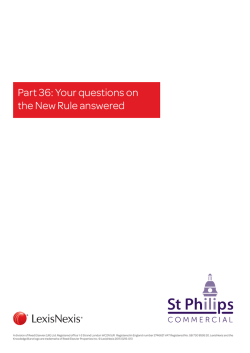 Part 36: Your questions on the New Rule answered