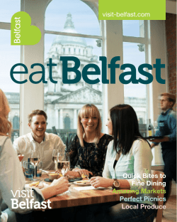 visit-belfast.com Quick Bites to Fine Dining Amazing