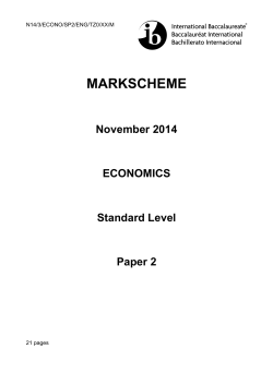 Economics_paper_2__SL_markscheme