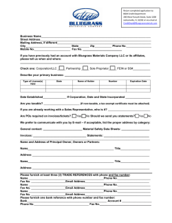 Business - Bluegrass Materials