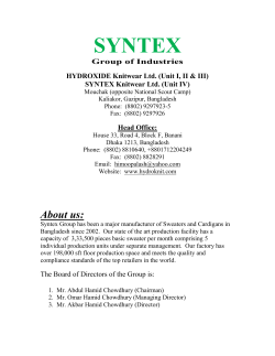 SYNTEX Group of Industries