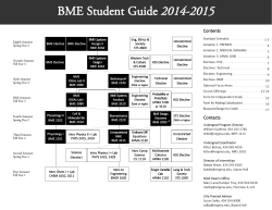 The BME Student Guide - University of Virginia | Department of