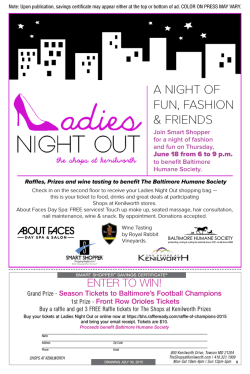 A NIGHT OF FUN, FASHION & FRIENDS