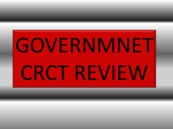 Day 7 Review: Government