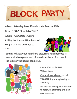 Block Party 061315