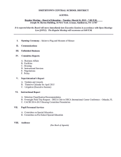 Untitled - Board of Education - Smithtown Central School District