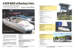 A NEW WAVE of Boating Is Here