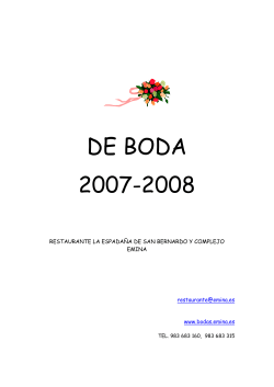 DE BODA 2007-2008