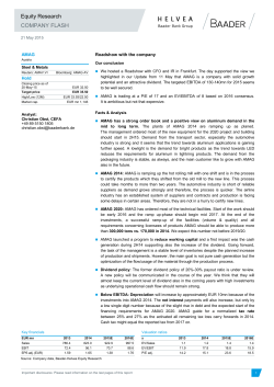 Equity Research COMPANY FLASH - boerse