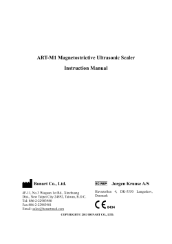 ART-M1 Magnetostrictive Ultrasonic Scaler