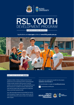 RSL YDP Information Flyer