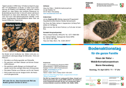 Bodenaktionstag - Bonn Sustainability Portal