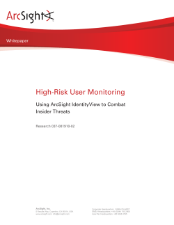 High-Risk User Monitoring