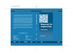 Materials for engineering, 3rd Edition - (Malestrom)