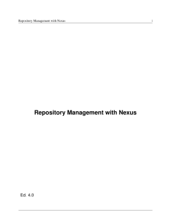 Repository Management with Nexus - Resources â Book Links and