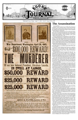 The Assassination - Boone County Journal