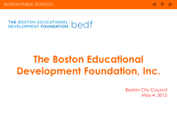 BPS External Funds Hearing BEDF-May 4, 2015