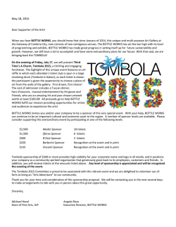 Sponsor Letter