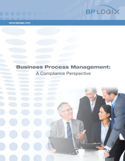 Business Process Management: A Compliance Perspective