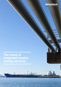 The home of integrated marine energy services