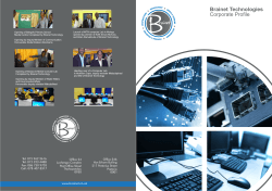 Brainet Technologies Corporate Profile