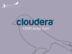 CDH "Jump Start"