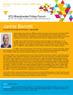 Jamie Barrett - VCU Brandcenter