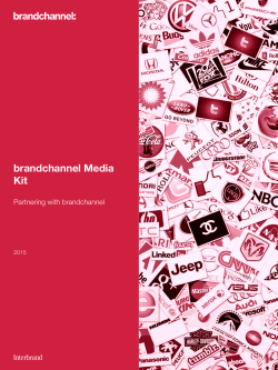 2015 brandchannel Media Kit
