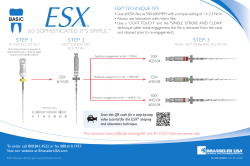 ESX Chairside Card