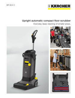 product literature - Brenco Cleaning Equipment