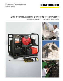 product literature - Brenco Cleaning Equipment