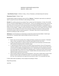 Minutes of Board Meeting â April 2015