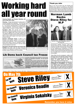 Latest From Horsford Page2 - Broadland Liberal Democrats