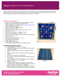Projects Projects > Nemo`s Tic Tac Toe Board Game