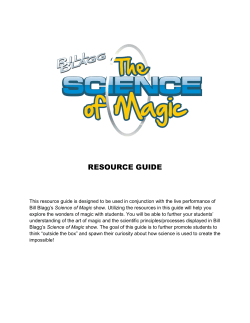 Science of Magic - Amazon Web Services