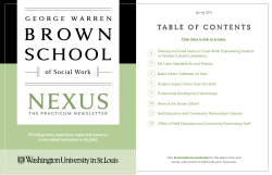 Read Issue - George Warren Brown School of Social Work