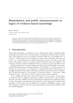 Bisimulation and public announcements in logics of