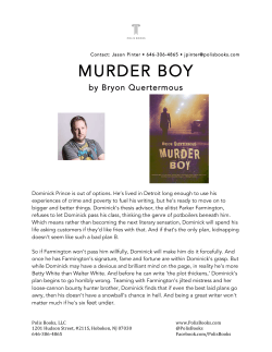MURDER BOY - Bryon Quertermous