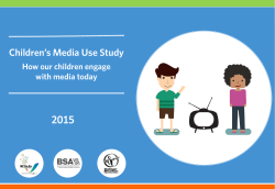 Children`s Media Use Study 2015