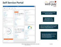 Paylocity Self Service Portal