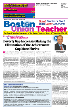Poverty Gap Increases Making the Elimination of the Achievement